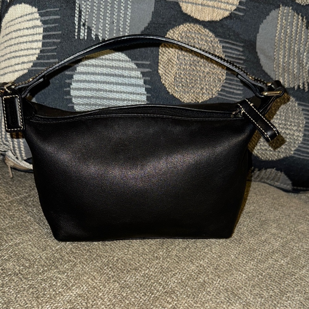 Coach Super Mini Leather Handbag - Picture 3 of 12
